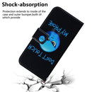 For Tecno Spark 8 Pro Coloured Drawing Leather Phone Case(Anger)