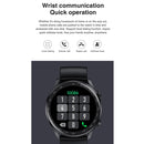 AK32 1.36 inch IPS Touch Screen Smart Watch, Support Bluetooth Calling/Blood Oxygen Monitoring,Style: Silicone Watch Band(Pink)
