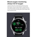 AK32 1.36 inch IPS Touch Screen Smart Watch, Support Bluetooth Calling/Blood Oxygen Monitoring,Style: Silicone Watch Band(Pink)
