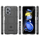 For Xiaomi Redmi Note 11T Pro 5G Full Coverage Shockproof TPU Phone Case(Black)