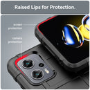 For Xiaomi Redmi Note 11T Pro 5G Full Coverage Shockproof TPU Phone Case(Black)