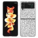For Samsung Galaxy Z Flip4 Glitter Powder Shockproof TPU Phone Case(Silver)