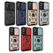For Motorola Moto G52 Sliding Camera Cover Design TPU+PC Phone Case(Black)