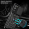 For Motorola Moto G52 Sliding Camera Cover Design TPU+PC Phone Case(Black)