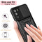 For Motorola Moto G52 Sliding Camera Cover Design TPU+PC Phone Case(Black)