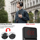 For OPPO Realme C31 Sliding Camera Cover Design TPU+PC Phone Case(Black)