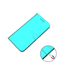 For Motorola Moto G42 Imitated Mirror Surface Horizontal Flip Leather Phone Case(Mint Green)