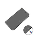 For Motorola Moto G42 Imitated Mirror Surface Horizontal Flip Leather Phone Case(Black)