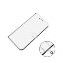 For Motorola Moto G42 Imitated Mirror Surface Horizontal Flip Leather Phone Case(Silver)