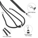 Lanyard Honeycomb Phone Case For iPhone 14 Pro(White)