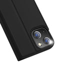 DUX DUCIS Skin Pro Series Shockproof Horizontal Flip Leather Phone Case For iPhone 14(Black)