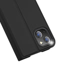 DUX DUCIS Skin Pro Series Shockproof Horizontal Flip Leather Phone Case For iPhone 14 Max(Black)
