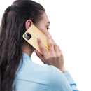 DUX DUCIS Skin Pro Series Shockproof Horizontal Flip Leather Phone Case For iPhone 14 Max(Gold)