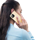 DUX DUCIS Skin Pro Series Shockproof Horizontal Flip Leather Phone Case For iPhone 14 Pro(Gold)