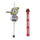 Motorcycle Fuel Tap Valve Petcock Fuel Tank Gas Switch for Honda CB400F 1977(White)
