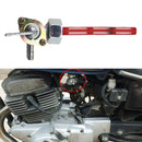 Motorcycle Fuel Tap Valve Petcock Fuel Tank Gas Switch for Honda CB400F 1977(White)