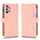 For Samsung Galaxy A32 5G / M32 5G Litchi Texture Zipper Leather Phone Case(Pink)