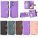 For Samsung Galaxy A32 5G / M32 5G Litchi Texture Zipper Leather Phone Case(Pink)
