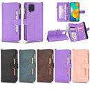 For Samsung Galaxy M32 4G Litchi Texture Zipper Leather Phone Case(Black)