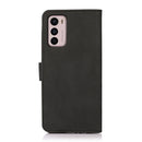 For Motorola Moto G42 KHAZNEH Matte Texture Leather Phone Case(Black)