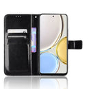 For Honor X9 5G / Magic4 Lite / X30 Crazy Horse Texture Horizontal Flip Phone Leather Case(Black)