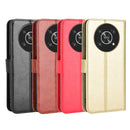 For Honor X9 5G / Magic4 Lite / X30 Crazy Horse Texture Horizontal Flip Phone Leather Case(Black)