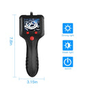 8mm 2.4 inch HD Side Camera Handheld Industrial Endoscope With LCD Screen, Length:2m