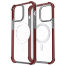Magsafe Magnetic Acrylic Shockproof Phone Case For iPhone 14(Wine Red)
