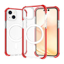 Magsafe Magnetic Acrylic Shockproof Phone Case For iPhone 14 Max(Red)
