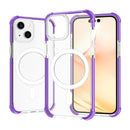 Magsafe Magnetic Acrylic Shockproof Phone Case For iPhone 14 Max(Purple)