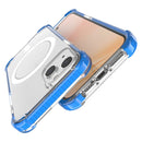 Magsafe Magnetic Acrylic Shockproof Phone Case For iPhone 14 Max(Blue)