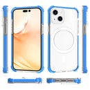 Magsafe Magnetic Acrylic Shockproof Phone Case For iPhone 14 Max(Blue)