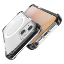 Magsafe Magnetic Acrylic Shockproof Phone Case For iPhone 14 Max(Transparent Black)