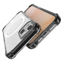 Magsafe Magnetic Acrylic Shockproof Phone Case For iPhone 14 Max(Grey Black)