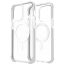 Magsafe Magnetic Acrylic Shockproof Phone Case For iPhone 14 Pro(Transparent White)