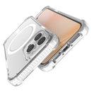Magsafe Magnetic Acrylic Shockproof Phone Case For iPhone 14 Pro(Transparent White)