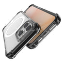 Magsafe Magnetic Acrylic Shockproof Phone Case For iPhone 14 Pro(Grey Black)