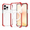 Magsafe Magnetic Acrylic Shockproof Phone Case For iPhone 14 Pro Max(Red)