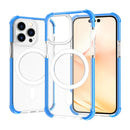 Magsafe Magnetic Acrylic Shockproof Phone Case For iPhone 14 Pro Max(Blue)