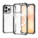 Magsafe Magnetic Acrylic Shockproof Phone Case For iPhone 14 Pro Max(Grey Black)