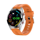 Z18 1.39 inch AMOLED Screen Smart Watch, Support Heart Rate Monitoring/Blood Pressure Monitoring, Strap Material:TPU(Brown)