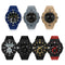 SANDA 3087 Luminous Waterproof Dual Display Electronic Watch(Grey)