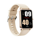 ZX18 1.57 inch HD Screen Smart Watch, Support Heart Rate Monitoring/Blood Oxygen Monitoring(Gold)