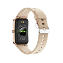ZX18 1.57 inch HD Screen Smart Watch, Support Heart Rate Monitoring/Blood Oxygen Monitoring(Gold)