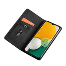 For Samsung Galaxy A03s US Version 165.85mm Skin Feel Magnetic Horizontal Flip Leather Phone Case(Light Brown)