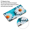 For OPPO A96 4G / Realme 9i Colored Drawing Pattern Flip Leather Phone Case(Daisy)