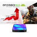 X88 PRO10 4K Smart TV BOX Android 11.0 Media Player, RK3318 Quad-Core 64bit Cortex-A53, RAM: 4GB, ROM: 64GB(UK Plug)