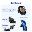 V1 Magnetic Wireless Fast Charging Car Holder(Black)