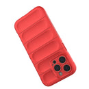 Magic Shield TPU + Flannel Phone Case For iPhone 14 Pro Max(Grey)