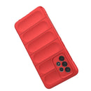 For Samsung Galaxy A52 5G Magic Shield TPU + Flannel Phone Case(Wine Red)